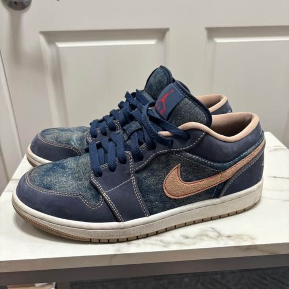 Jordan Air Jordan 1 Low Washed Denim
